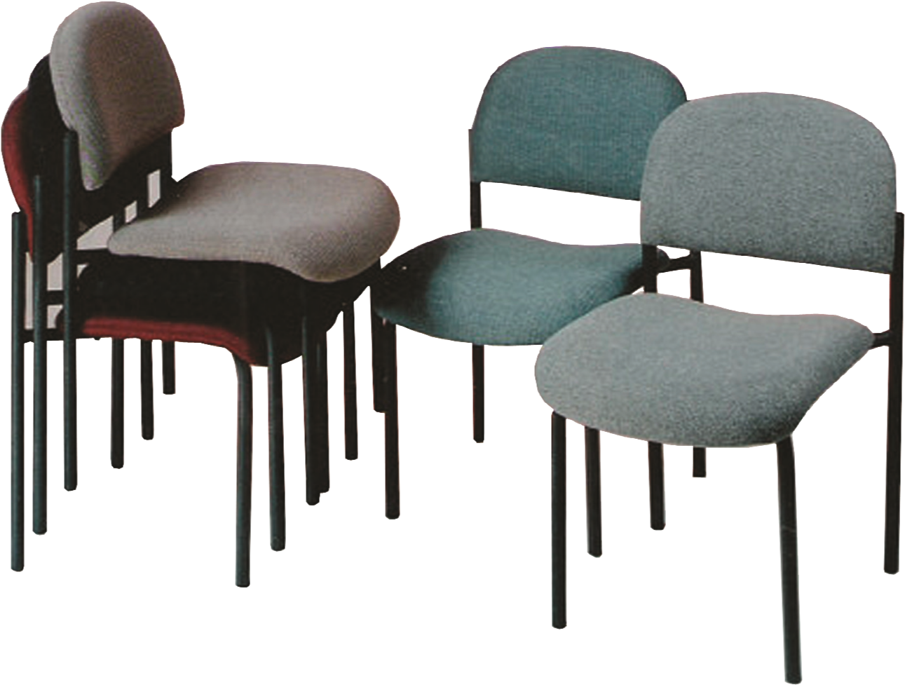 Everywhere fabric visitors chair